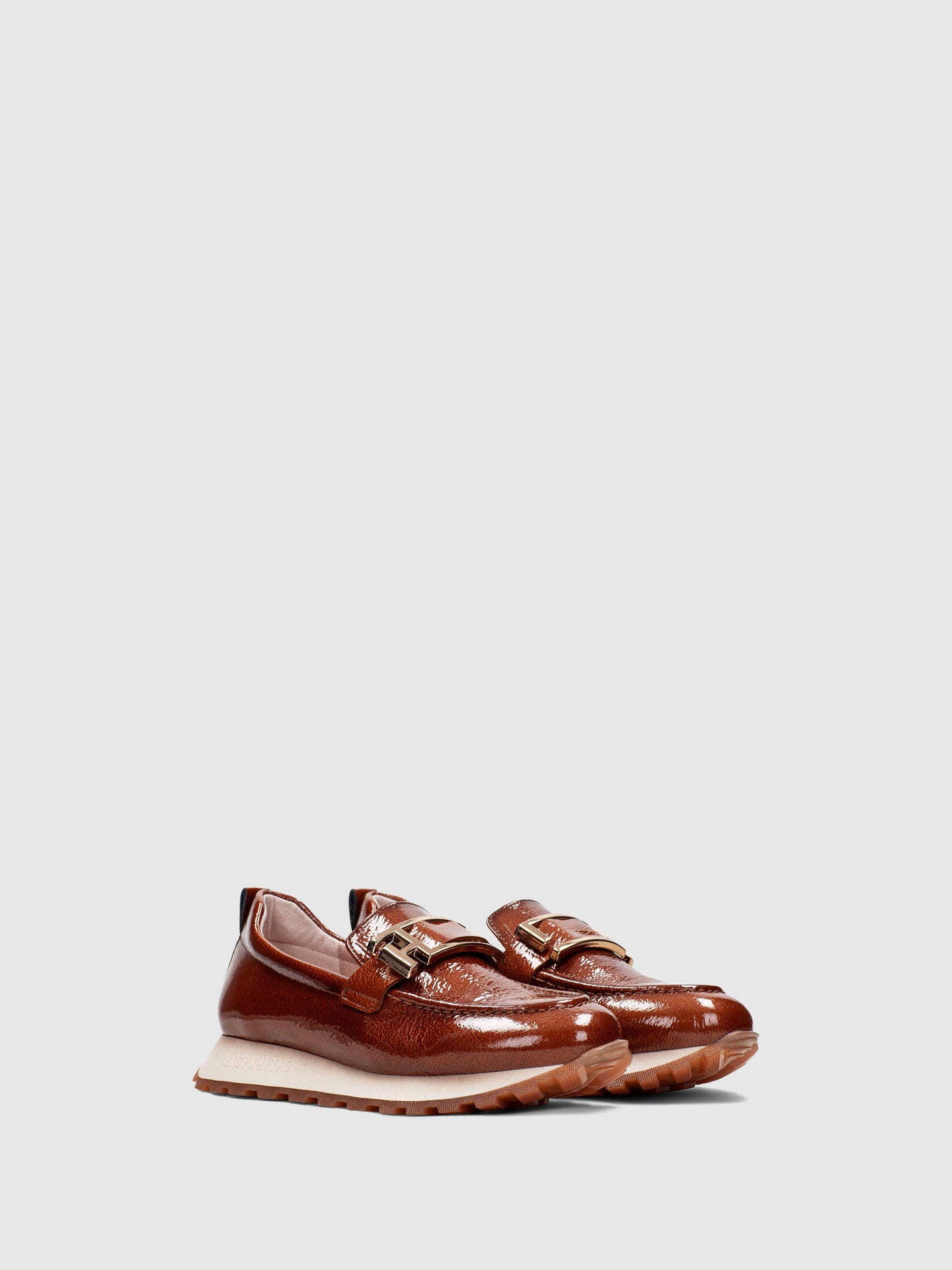 Hispanitas Sapatos com Apliques em Cuero